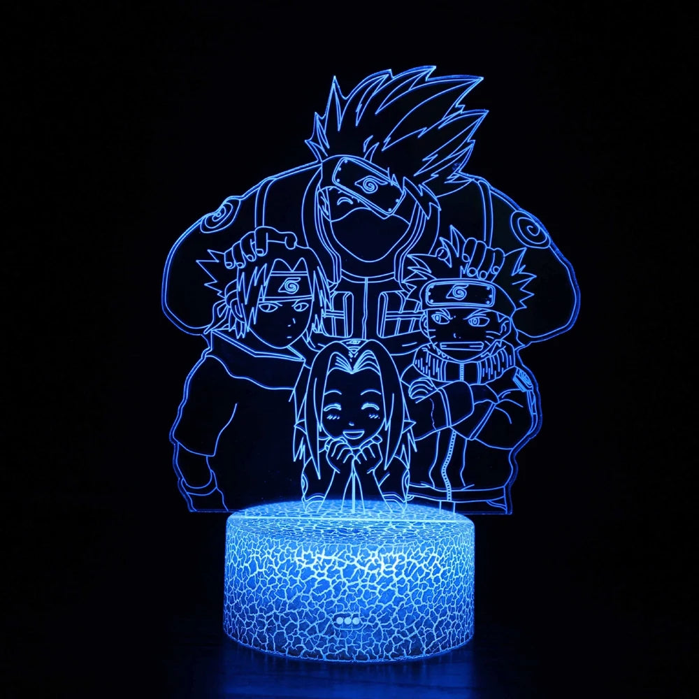 3D Led Naruto frames