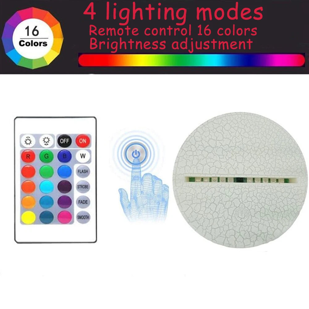 3D Led Naruto frames