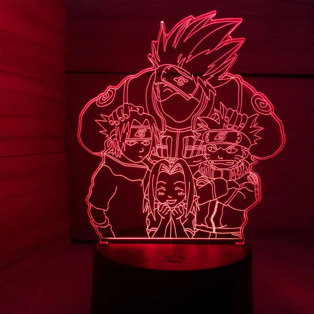 3D Led Naruto frames
