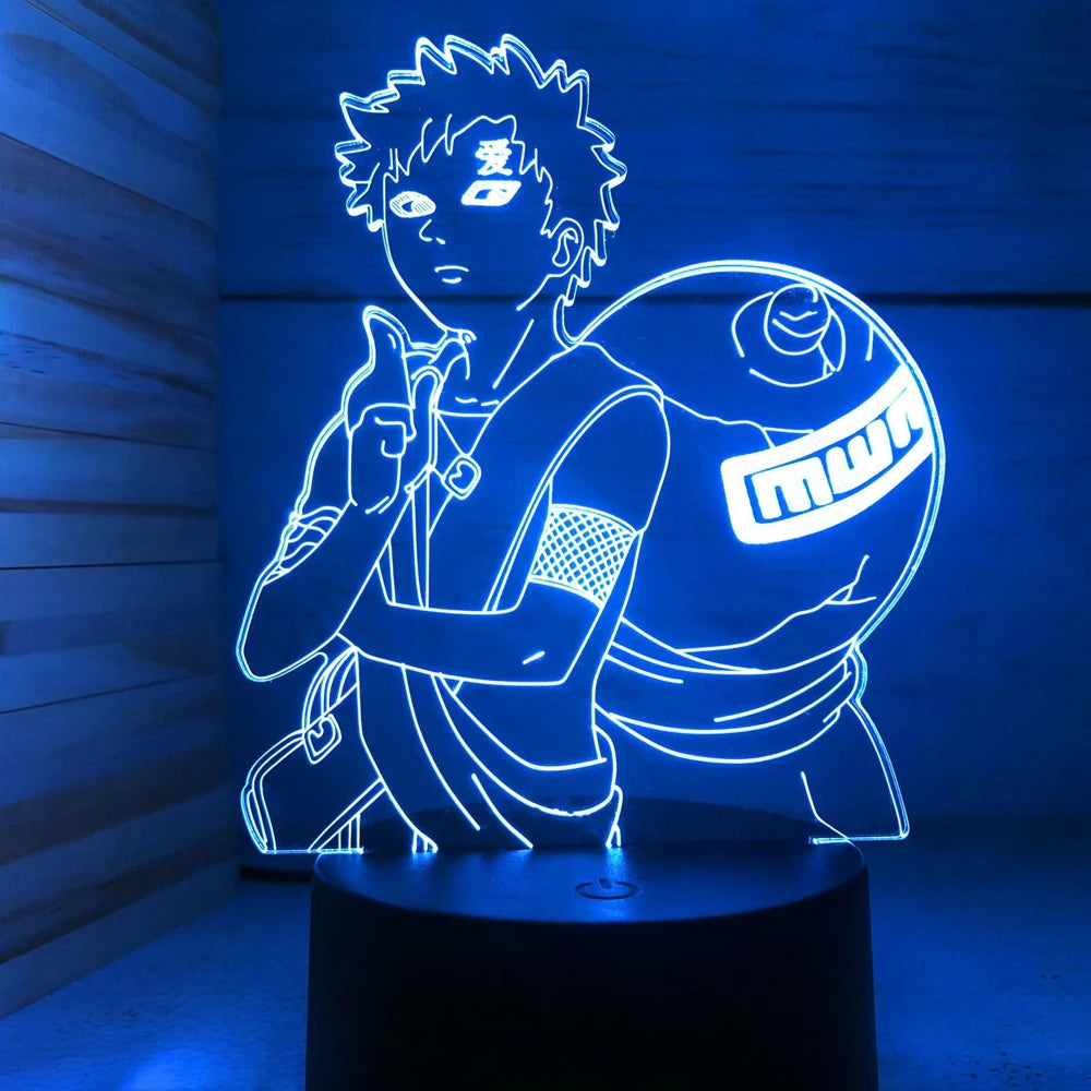 3D Led Naruto frames