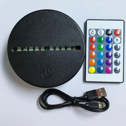 3D Led Naruto frames