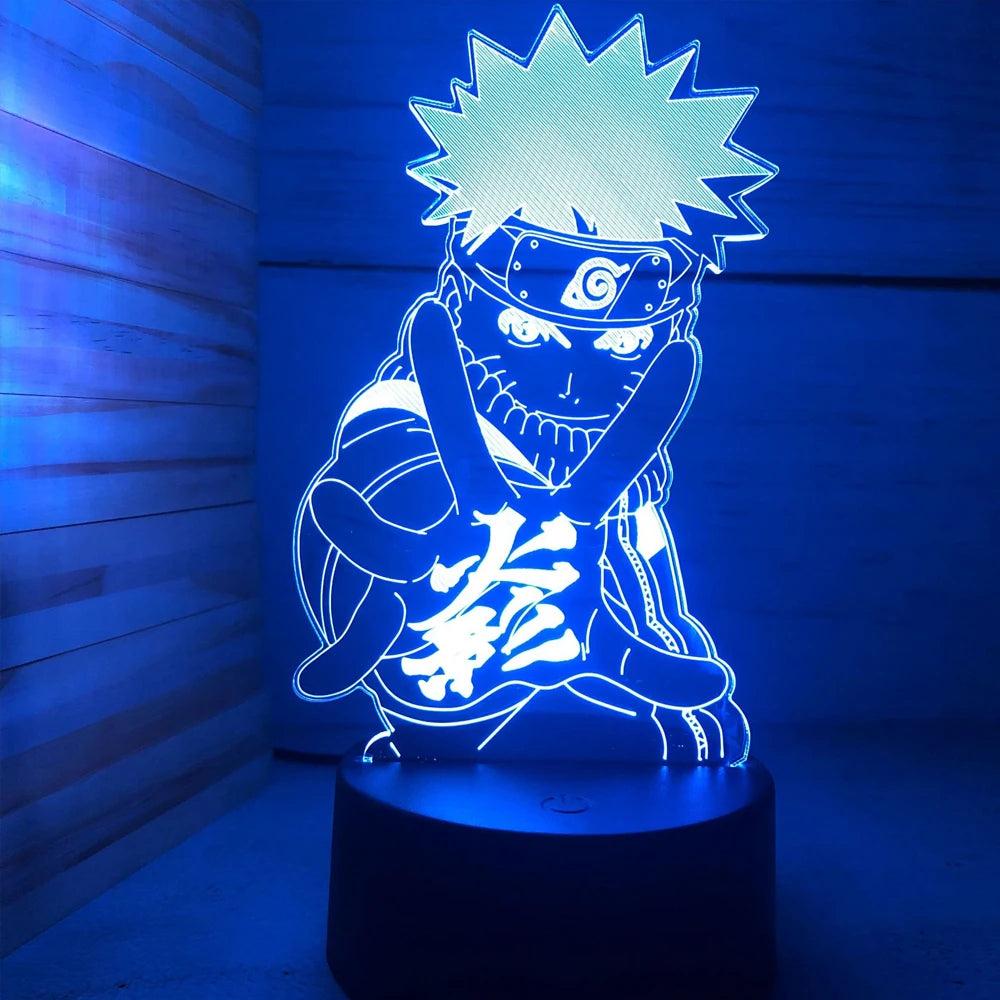 3D Led Naruto frames