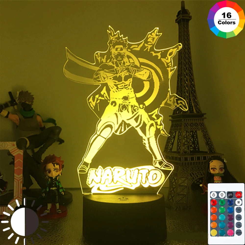 3D Led Naruto frames