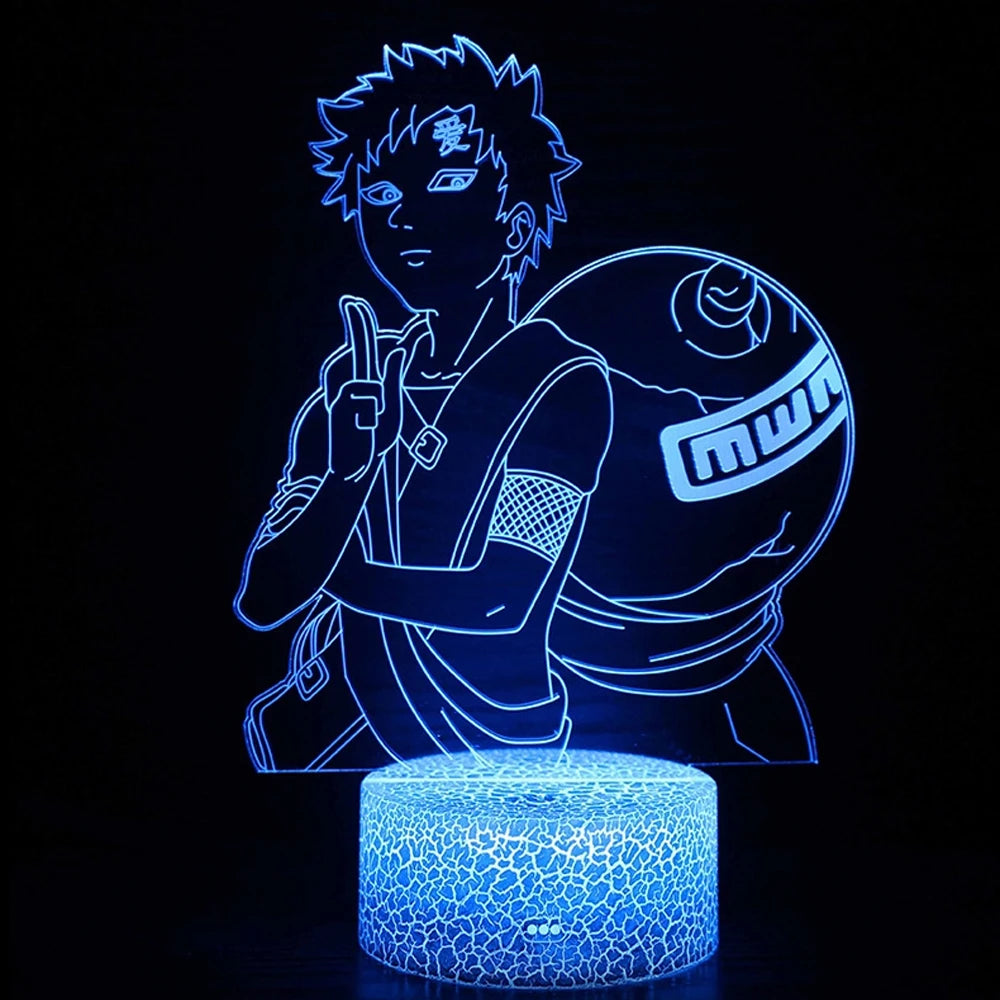 3D Led Naruto frames