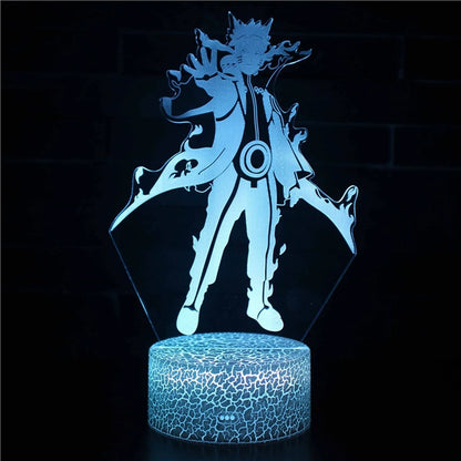 3D Led Naruto frames