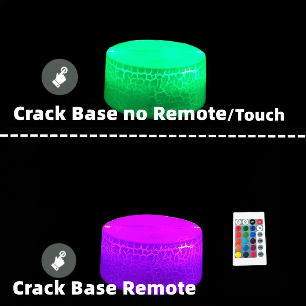 3D Led Naruto frames