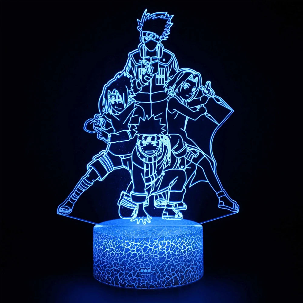 3D Led Naruto frames