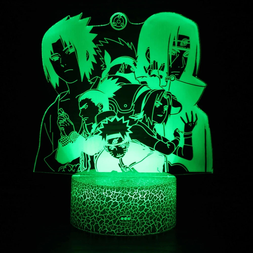3D Led Naruto frames