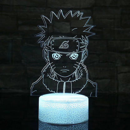 3D Led Naruto frames
